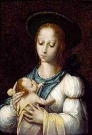 de Morales, Luis, c.1509-1520-c.1586; The Virgin and Child